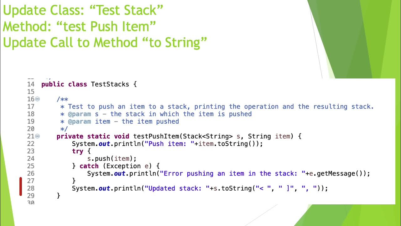 A01 230 Update Stack Interface YouTube