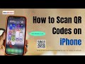 How to Scan QR Codes on iPhone #smartphone #tech #tips