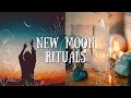 New moon ritual | Witchy things to do for the new moon | How to work with the moon in witchcraft