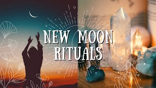 New moon ritual | Witchy things to do for the new moon | How to work with the moon in witchcraft