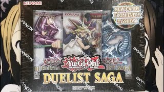Opening A Yugioh Duelist Saga Box Tcg Old School Cards