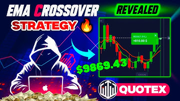 Quotex EMA Crossover Strategy | 95% Winning Binary Trading Secret Revealed!