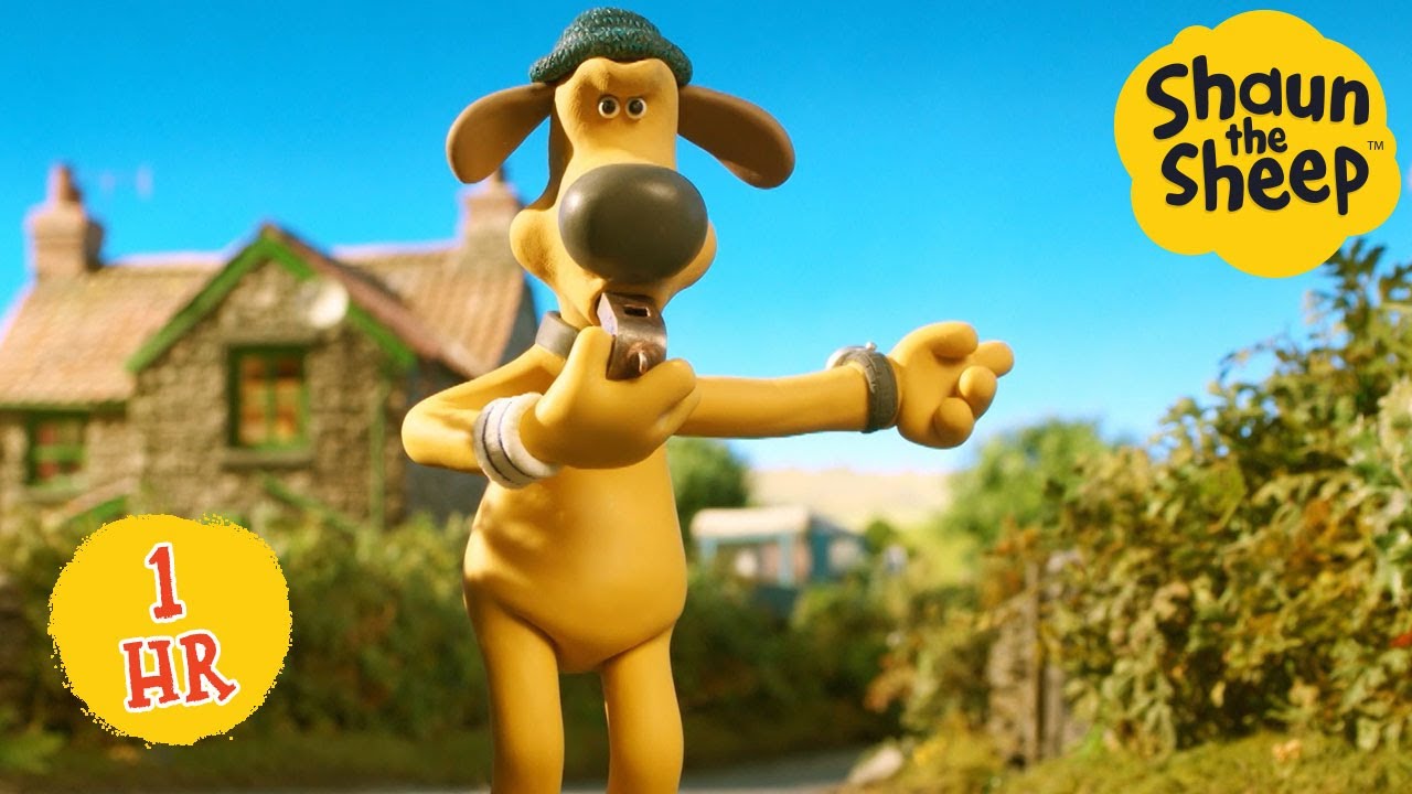 Bitzer Can’t Sit Still! 🐶 | 1 HOUR Shaun the Sheep Compilation | Shaun the Sheep & Friends