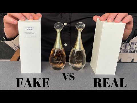 Fake vs Real Tester Dior J'adore Perfume