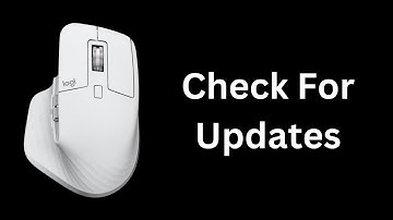 How To Check For Updates On MX Master 3S