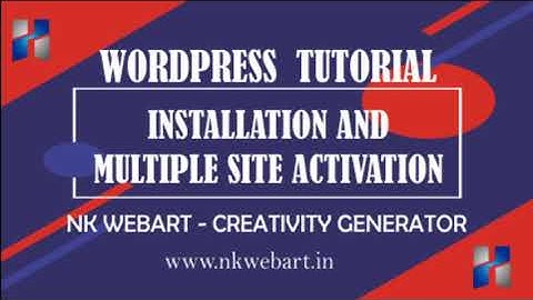 Tutorial - Wordpress Installation to Multisite Network Setup