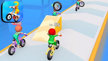 Level Up Bike ​- All Levels Gameplay Android,ios (Part 6)