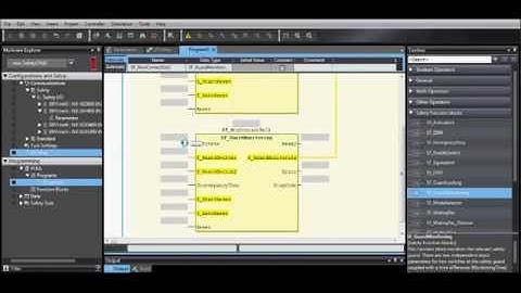Programming a non-contact safety switch in a Sysmac Studio