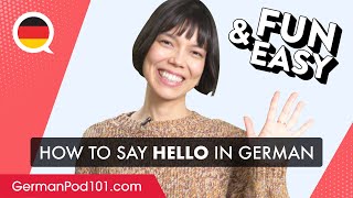 How to say Hello in German - Useful German for Conversation