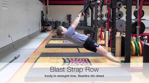 Blast Strap Row