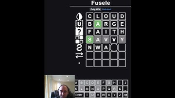 Fusele: Wordle but the rules keep changing (3 Sep 2025)  #variant #wordgames #puzzle #speedsolving