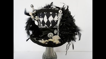 How to make a Halloween top hat, DIY HAT