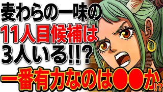 【ワンピース】ルフィの10人目の仲間候補は3人いる！？一番可能性が高いのは...？【ワンピース考察】