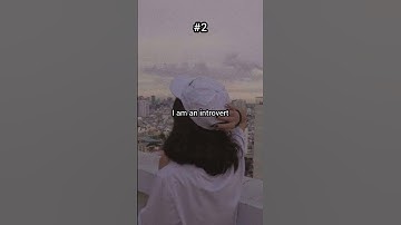 Who are you #aesthetic #trending #viral #shorts #introvert #extrovert #bestfriend
