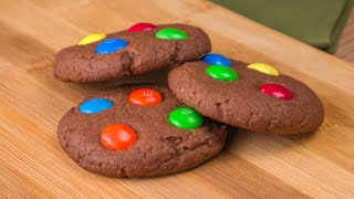 COOKIES DE CHOCOLATE COM M&Ms | Cook'n Enjoy 1362