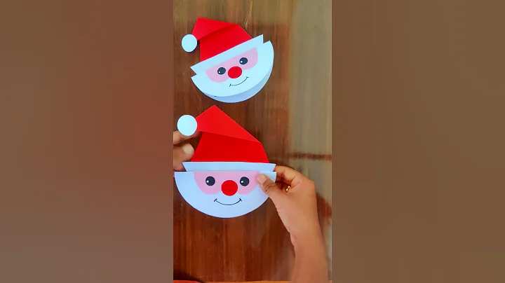 Christmas craft for kids | DIY Christmas decoration ideas | Christmas Santa | Christmas paper craft