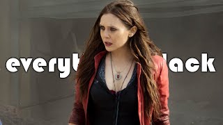 Wanda Maximoff (Scarlet Witch) - everything black [MCU]