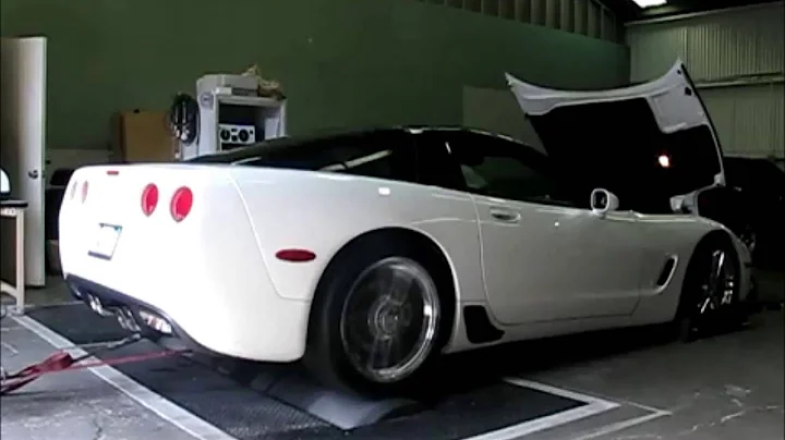 Dyno Tuning San Jose   Borelli Motor Sports  Frank's 00 C5 Corvette dyno pull   San Jose
