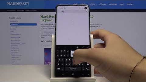 How to Enable or Disable High Contrast Text in Samsung Galaxy S10?