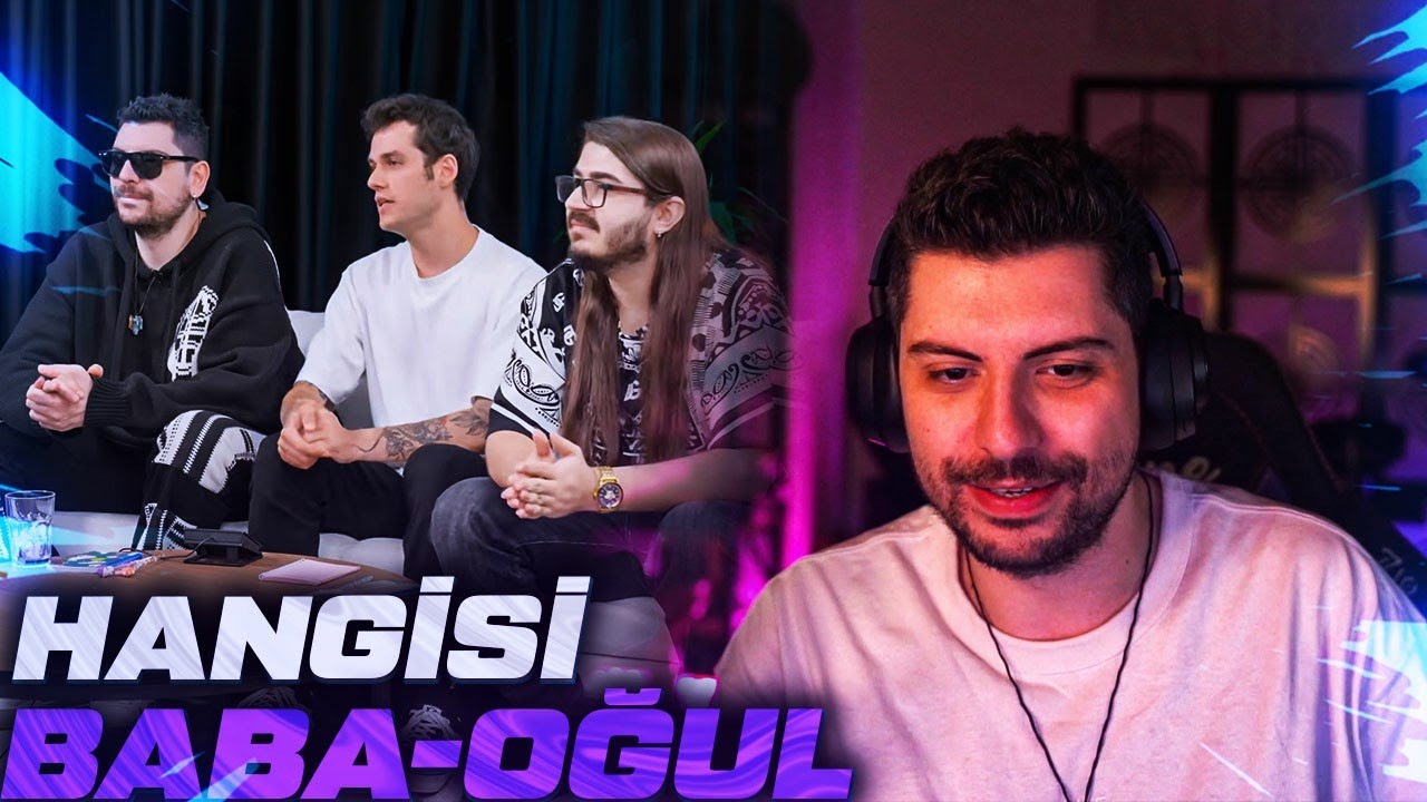 HYPE | HANGİSİ GERÇEK BABA OĞUL? VİDEOSUNU İZLİYOR! | Orkun Işıtmak