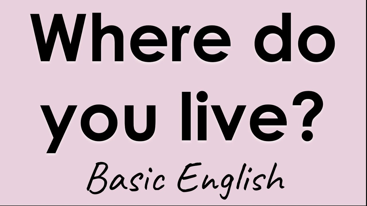 Where do you live? How long? (Basic English Conversation Practice \u0026 Guided Reading)