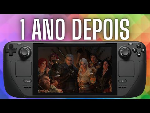 Steam Deck 1 ano depois - VALE A PENA?