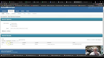 School Messenger - Add New Recipient List Video