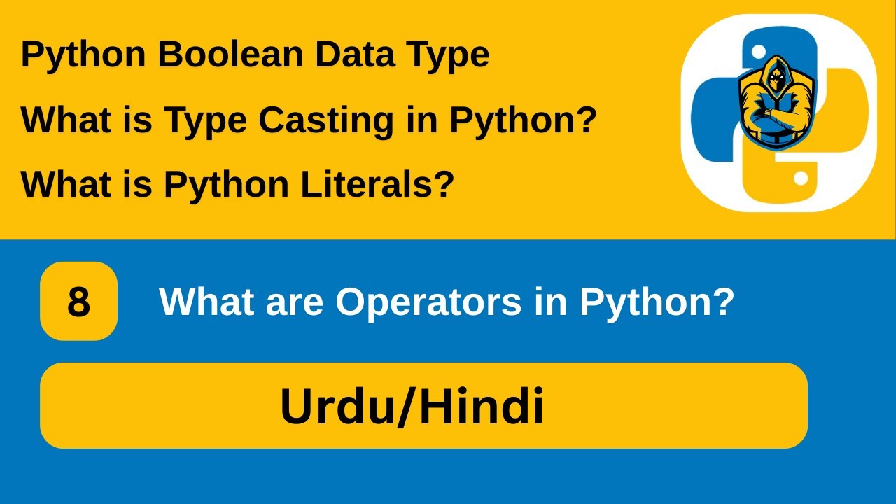 Understanding Python Basics Boolean, Type Casting, Literals, and ...