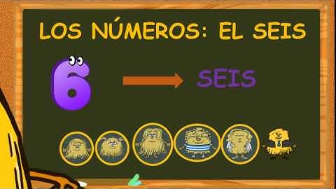 www.matecitos.com: 1º Primaria. Los números 6 y 7