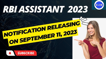 RBI Assistant 2023 Notification