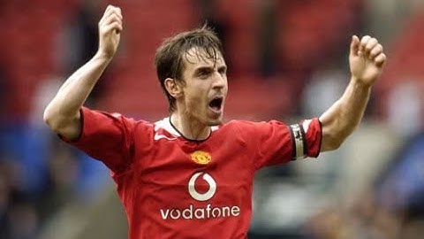 Gary Neville | All 7 goals for Manchester United