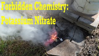 Making Potassium Nitrate Forbidden Chemistry Part 1 