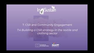 7.4: Building a CSR Strategy in the Textile and Clothing Sector