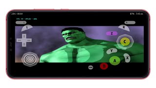 THE HULK GAMECUBE GAME TEST ON ANDROID MOBILE screenshot 2