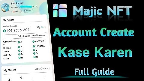 How To Create Magic NFT Account Step By Step | Magic NFT account kaise banaen...
