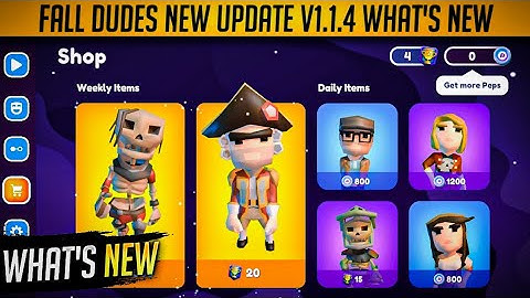 Fall Dudes New Update v1.1.4 What