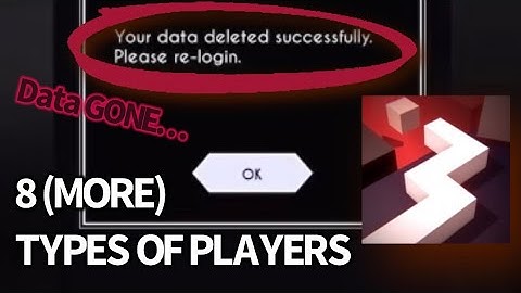 (DATA LOST) 8 MORE Types of Players in Dancing Line