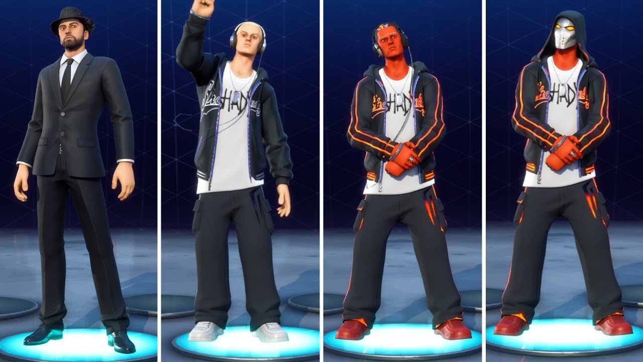 Fortnite NEW Eminem Skin and Edit Style Showcase YouTube