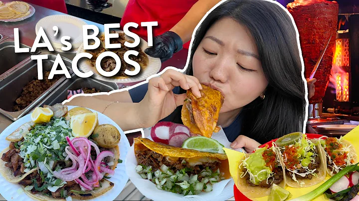 LA TACO TOUR! Trying Best Tacos in Los Angeles (5 SPOTS) 🌮
