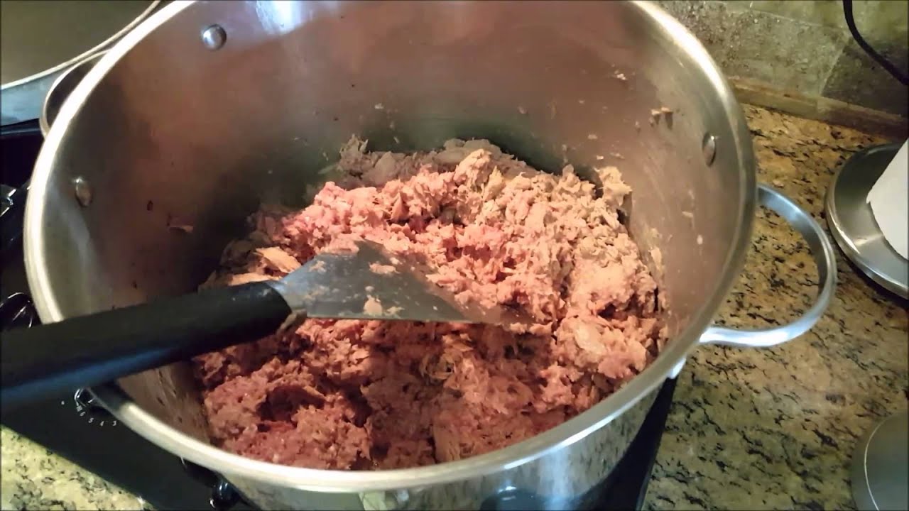 Making Dog Food YouTube