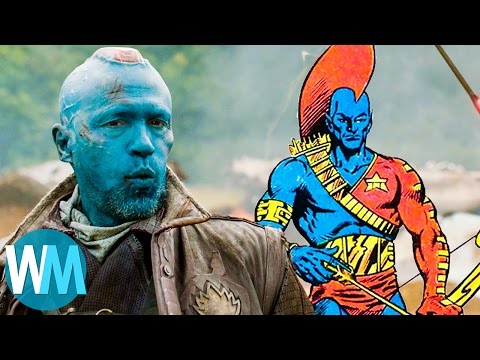 Video: Guardians Of The Galaxy: 10 điểm Khác Biệt Với Truyện Tranh
