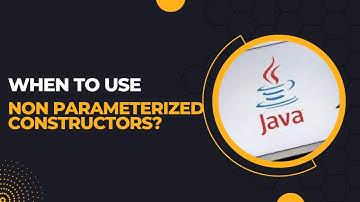 Non parameterized constructor in Java