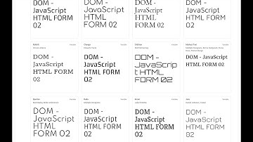 DOM - JavaScript HTML Form 02