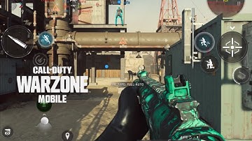 WARZONE MOBILE NEW RUST MAP MULTIPLAYER GAMEPLAY 👌