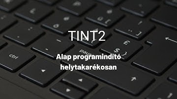 Tint2 Linux panel beállítása: Button