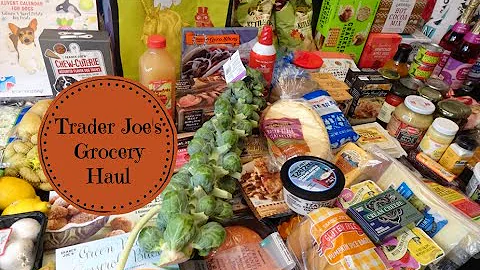 Trader Joe's Grocery Haul & November Meal Plan