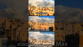 Who Is Zoom King? Vivo X200 Fe Vs Xiaomi 17 Pro Max Vs Samsung Galaxy25 Ultra Photography Testing