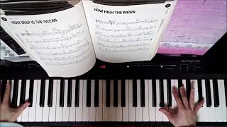 JazzPiano「How High the Moon」Morgan Lewis