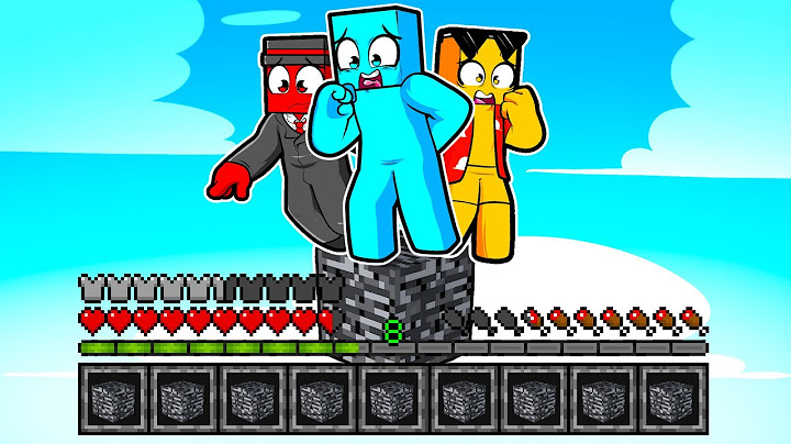Turma do Problems em apenas um Bloco de Bedrock!