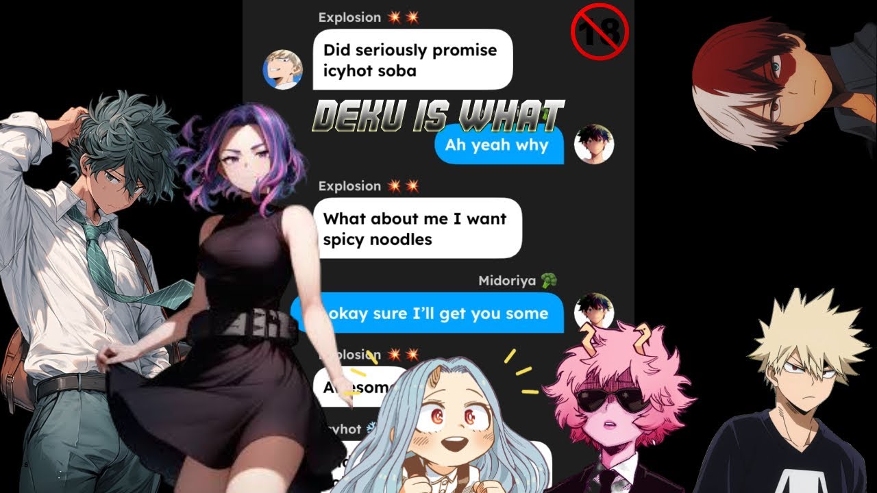 BNHA/MHA/Deku Is What?/Part 1 izukaina